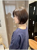 ミディアムレイヤー/大人ボブ