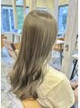 アグ ヘアー エメ 草加店(Agu hair aimer)&nbsp;オリーブの柔らかさとアッシュの透明感が絶妙に合わさったカラー