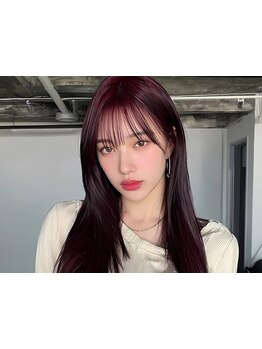 顔周り/前髪カットと相性◎グレージュ×うるツヤケア[顔周り/前髪カット/レイヤーカット/ブリーチなし]