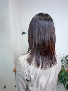ポンテ 那珂川店(ponte) 髪質改善カラー
