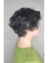 松本平太郎美容室 国立店&nbsp;40代50代×グラボブウェーブ×クリープパーマ×ヘアマニキュア