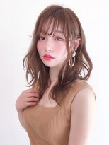 セイドット リー(Say. Ree)&nbsp;Say.ミディアムウルフカットヘーゼルグレージュオリーブグレー