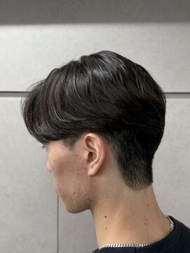 ニコ トウキョウ ロジック(nico TOKYO Logic) メンズセンターパートニュアンスパーマアップバング