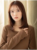 美髪エアーストレート前下がりレイヤーロングA3上尾20代30代40代
