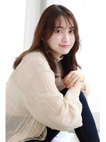 ビューティーアンドフリーハコ(Beauty&Free HACO)&nbsp;抜け感シースルーバング×くびれミディ