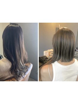 【JR九産大前】カラーと同時施術可能な髪質改善＊豊富なTrのご用意があるので髪質にあわせた施術が叶う☆