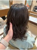 ミディアムパーマ