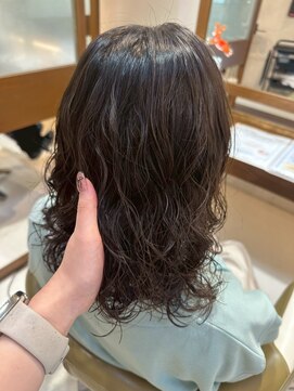 ミディアムパーマ
