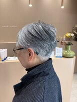 シークカラー(seek color)&nbsp;グレイヘア×ベリーショート