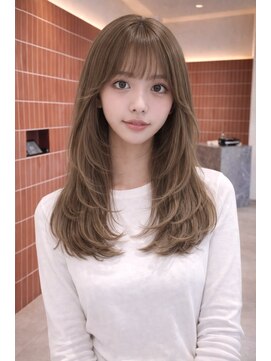 サロウィン 倉敷店(SALOWIN) ロングレイヤースタイル15/髪質改善/縮毛矯正/ボブ/レイヤー