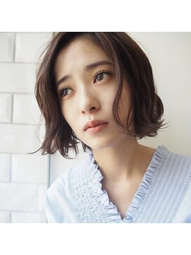 ヘアープレイス ヴィブ(hair place VIVE) フレンチボブ アッシュベージュ