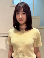 ラパンセノアール(LA PENSEE NOIR) レイヤーカット