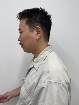 パーク(PARK) メンズショートフェードショートビジネスヘア