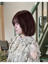 ディッセンバー 伊勢崎(December) レイヤーカット/グレージュ/レイヤーボブ/ミルクティーベージュ