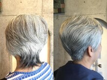 美容室 ル クラージュの雰囲気（白髪を活かす大人ショートが人気<藤が丘/プライベート>）