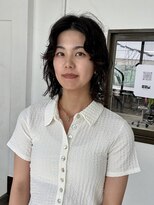 ボウ 本町(BOW) ミディアムレイヤーパーマ