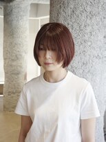 ネロ フタコタマガワ(NERO FUTAKOTAMAGAWA) 【兼子 未来】ブリーチなしレッドカラー