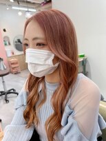 hyon myon/RISEbyREVO 綾瀬店【ヒョンミョン】&nbsp;ハッシュカット/デザインカラー/グレージュ[綾瀬駅/韓国ヘア]