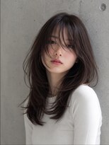 ダル 渋谷/表参道(DAL.)&nbsp;レイヤーカット髪質改善カラー透明感カラー顔まわりカット