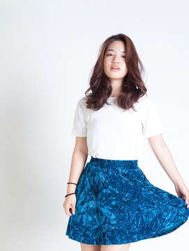 ルーミールーム(RoomieRoom) 毛先のニュアンスカール大人可愛い愛されスタイル20代30代