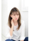 ナチュラルストレートロング