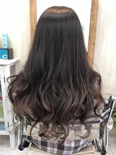 ヘアーデザイン ミルクアンドコー(hair design milk&co) 透け感グレージュグラデーションカラー☆
