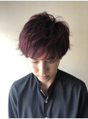 メンズパープルカラー