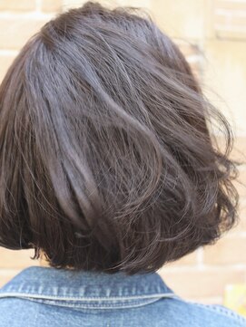 サロンドミルク 溝の口店(salon de MiLK) ＊暗めのブラウンをグレーでくすませて少し大人っぽく