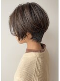 洗練された大人かわいい×小顔ショートボブ