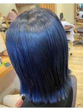 ヘアーコレット(hair Colet) ネイビーカラー