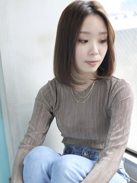 バース(BIRTH) 天神【BIRTH】ワンカールミディ×グレージュアッシュ　2