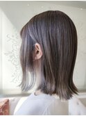 秋冬おすすめ!毛先にチラ見せブルーバイオレット