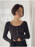 タイトなショートボブ【似合わせカット】