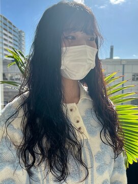 ラ シェンテ エイジア 川西(La Sente Aja) イメチェン◎くせ毛風パーマスタイル