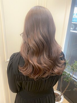 ヴィーヴォ 天六店(VIVO) 【VIVO】ミルクティーベージュ ブリーチカラー 外国人風