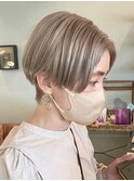 【ハイトーンカラー】ベージュカラー