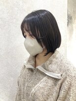 ヴィップルーム(viproom)&nbsp;マッシュショート/アッシュカラー/ツヤ髪スタイル/黒髪スタイル