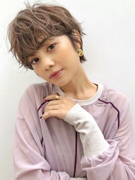 エディット トウキョウ(e.dit tokyo) 【e.dit tokyo Misa】丸みショート　透明感カラー10代20代30代