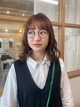 マッシュ グランバーズ 布施(MASHU GRANDVASE) 透明感ブラウンカラー