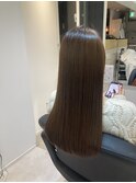 髪質改善丸味ストレート