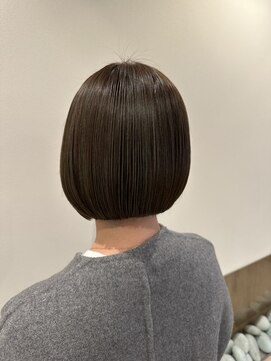 トリコ ショップアンドヘアサロン(tricot shop hair salon) 襟足ギリギリボブ