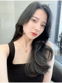 韓国風レイヤーカット×イノアカラー☆エアリーロング[大宮]