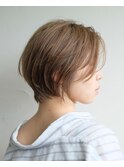 ベージュカラー#ダブルカラー＃ハンサムショート＃ケアブリーチ