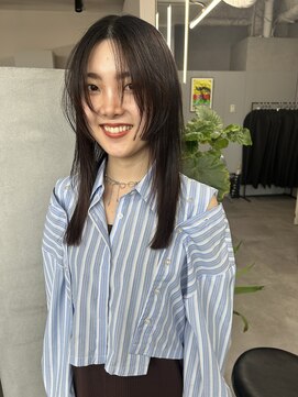 ジエクト カナウ(The Ect canow) レイヤーカット/モードヘア/姫カット/