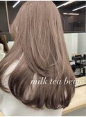 明るめミルクティーベージュブリーチ必須＊RINA