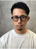 ツイストスパイラルパーマラルフカールスパイキーショート