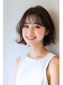 フェミニンニュアンスボブ
