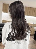 ベース暗めコントラストハイライトグレージュ20代30代40代