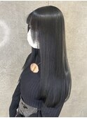 髪質改善/ブルーブラック/心斎橋