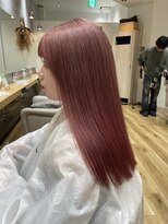 フィゼル あべのルシアス店(Aujua fizelle)&nbsp;ダメージレスピンクベージュ　＊佐藤　空